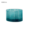 Colorful Unique Design Wedding Decorative Glass Candle Holder