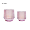 Wholesale Creative Crystal Glass High Quantity Colored glass candle lamp shades for Home Decoration