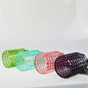 Customized Spray Glass Candle Jar with Grape Design