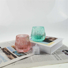 Black Table Centerpiece Candle Holder Various Color Glass Votive Cups