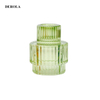 New Christmas Printing Glass Candle Holder Tealight Holder Xmas Holder