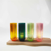 Factory Price Wholesale Common Size Frosted Decorative Tealight Candle Holder Glass