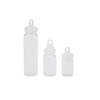 Wholesale Round Keyring Essential Oil Glass Bottles with Plastic Lid/Cap-DRL233040