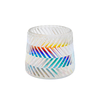 DEROLA White Colored Tealight Holder, Glass Tealight Candle Holders for Home Decor