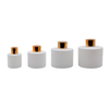 50ml 120ml 200ml Round Glass Aroma Diffuser Bottle with Aluminium Plastic Lid