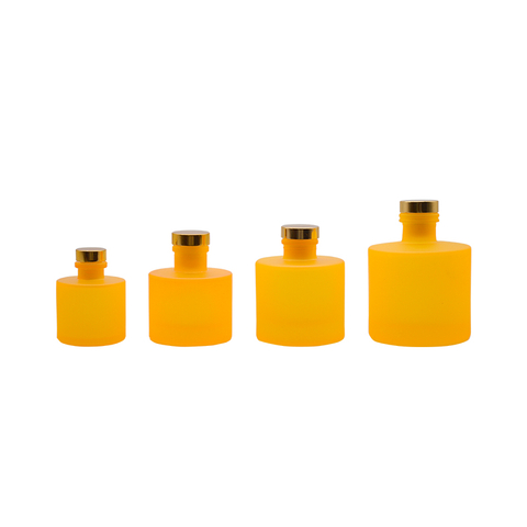 High Quality Home Decoration Round Black Reed Diffuser Bottle Empty Reed Perfume Glass Diffuser Bottle for Aroma Oil Reference FOB Price / Purchase Qty.