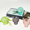 SGS Certified Grape Design Glass Candle