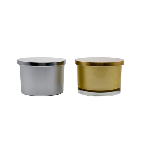 Wholesale Fashion Handmade Unique Small Glass Tealights Candle Jar Cup Holder