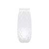 Mouthblown Sealable Square Glass Flower Vase Arrangement