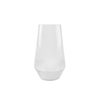 Stripe Cylinder Simple Clear Glass Flower Vase for Hotel, Home, Garden Decoration