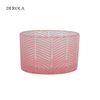 Colorful Unique Design Wedding Decorative Glass Candle Holder
