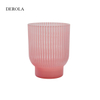 Factory Wholesale Unique Glass Candle Jar Custom Luxury Glass Candle Holder