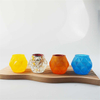 Household Candle Holder Windproof Lamp Holder Glass Lamp Holder Butter Lamp Buddha Lotus Lamp Holder