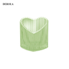 Popular Customized Cylinder Glass Candle Jar Holder with Bamboo Lid