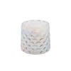 DEROLA Tealight Holder, Fish Scaled Glass Tealight Candle Holders for Home Decor