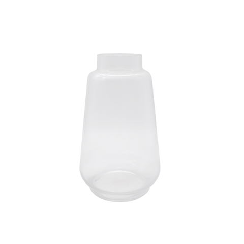 DEROLA Large Clear Glass Vase