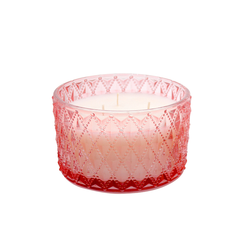 Double Wall Borosilicate Jar Candle Holder Custom Luxury Design Cylinder Glass Candle Jar for Candle Making