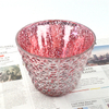 European-Style Home Retro Rose Crystal Candle Holder Glass Candle Holder