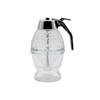 Stand Diamond Shaped Glass Oil Dispenser/Syrup Jar No Drip-DRL233041