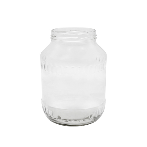 Width Mouth Glass Storage Jam Honey Canning Caviar Food Mason Jar-DRL237012