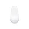 DEROLA Tall Clear Glass Vase