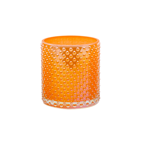 Round Glass Candle Jar Candle Holder for Gift Wedding Decoration