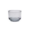Custom Candle Holder Clear Glass Cloche Candle Jar Glass Dome Holder for Home Decoration