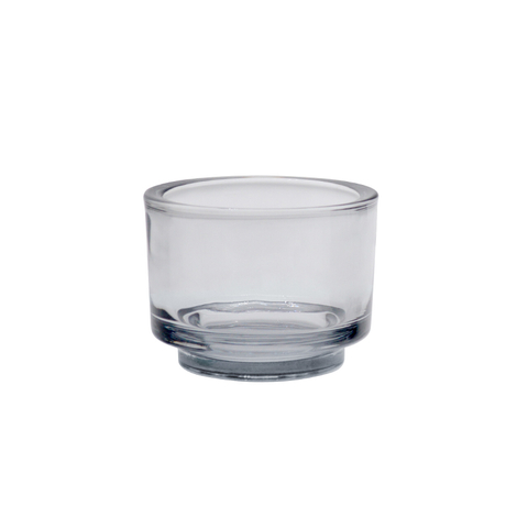 Custom Candle Holder Clear Glass Cloche Candle Jar Glass Dome Holder for Home Decoration