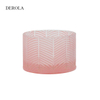 Colorful Unique Design Wedding Decorative Glass Candle Holder