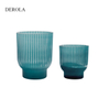 Factory Wholesale Unique Glass Candle Jar Custom Luxury Glass Candle Holder