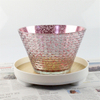Empty Clear Candle Glass Jars Candle Holders Glass Packaging for Wedding And Home Decoration