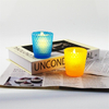 Glass Candle Holder Spray Color Candle Holders Glass Candlestick