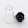 Glass Sauce Bottle with Stainless Steel Rotatable Cap Grinder/Salt and Pepper Grinder Shaker