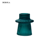 Custom Different Matte Colored Round Glass Candle Jars Holder