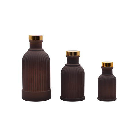50ml 100ml 150ml Columnar Columnar Aroma Diffuser Glass Bottle Essential Oil Glass Diffuser Bottle