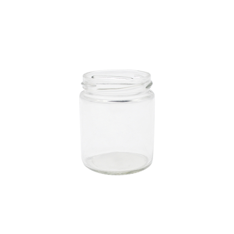 Round Shape Glass Food Packaging Jar Honey Jar with Lid for Packaging-DRL237001