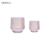 Christmas And Glass Candle Holder with LED Light for Home Decoration