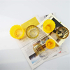 Wholesale Custom Beach Style Home Decorative Frosted Glass Candle Holders