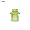 Custom Different Matte Colored Round Glass Candle Jars Holder