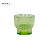 Custom Luxury Glass Candle Jar Painted Candle Holder
