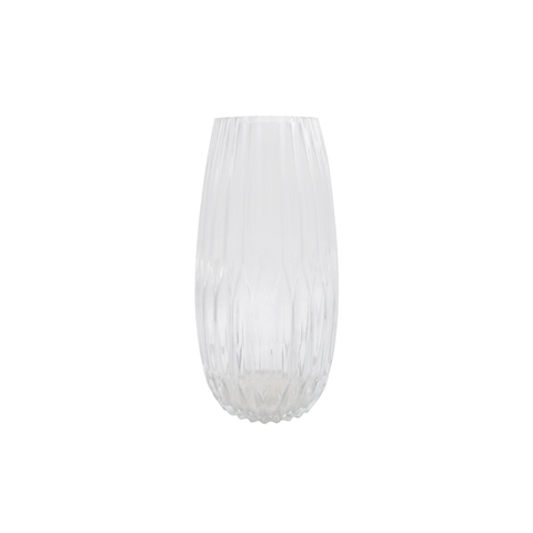 DEROLA Waterfall Transparent Glass Vase