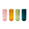 Factory Price Wholesale Common Size Frosted Decorative Tealight Candle Holder Glass