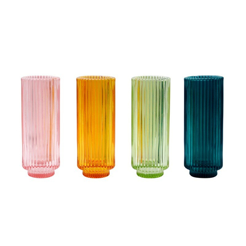 Factory Price Wholesale Common Size Frosted Decorative Tealight Candle Holder Glass