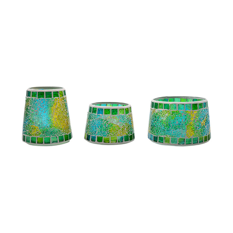 Home Decoration Mosaic Candle Jar Mosaic Candle Holder