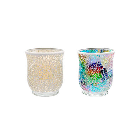 Mosaic Tealight Holder / Glass Holder for Candle