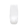 Colorful Unique Triangular Rose Vase Modern Glass Thin Tall Vase