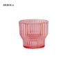 Custom Luxury Glass Candle Jar Painted Candle Holder