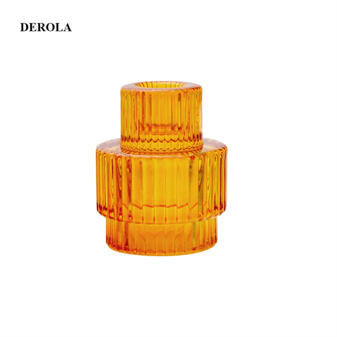 New Christmas Printing Glass Candle Holder Tealight Holder Xmas Holder