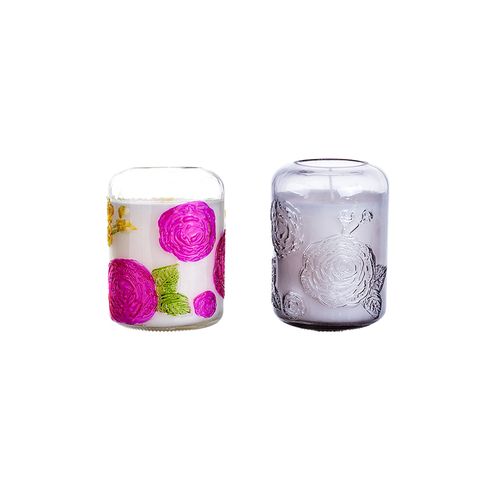 Glass Candle Holder with Cap Wholesale