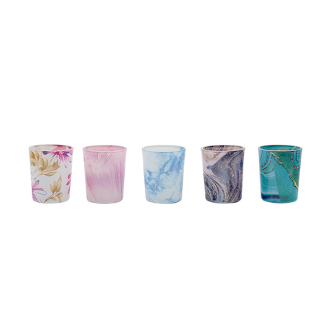 Wholesale Colorful Mosaic Small Tealight Candle Holder